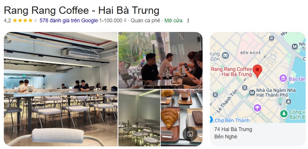Rang Rang Coffee Hai Bà Trưng
