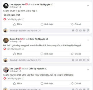 khach hang phan hoi cafe tay nguyen lc14